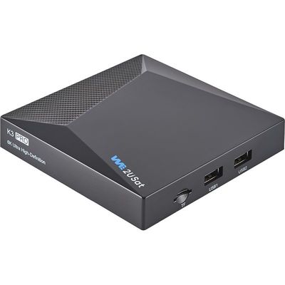 جعبه اندرویدی سیاه IPTV Box K3 Pro OTT Streaming Box جعبه هوشمند IPTV